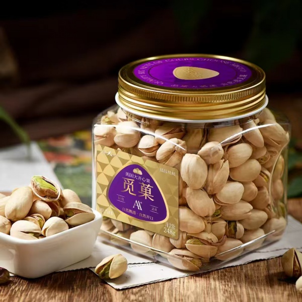 覓菓開(kāi)心果AA+美(měi)國(guó)開(kāi)心果248g